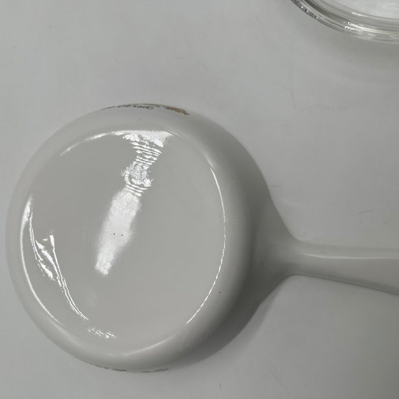 Vintage Corning Menuette 6" Pan & Lid P-83-B P-83-C Spice of Life La Persil - Picture 4 of 4